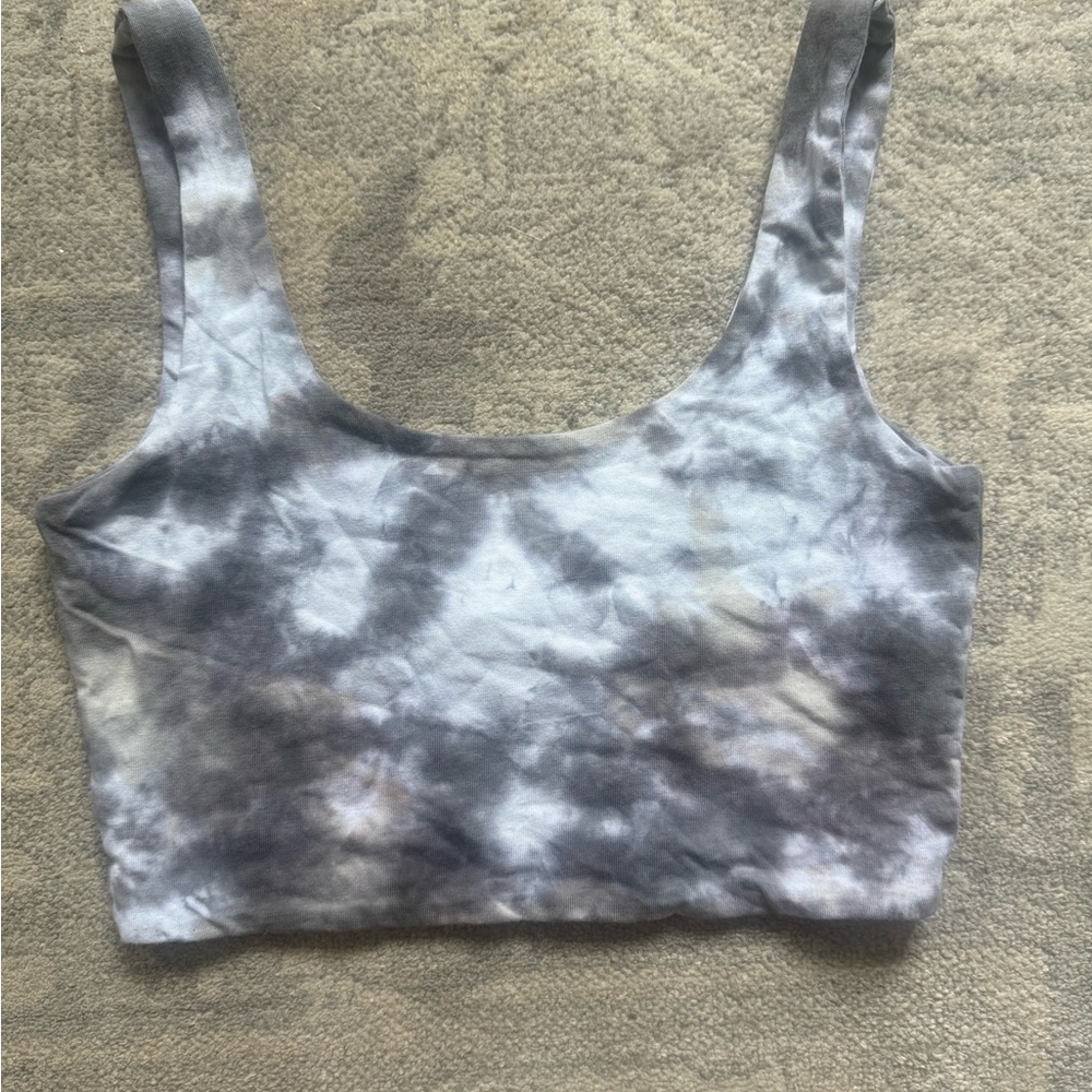 Custom Tie-Dyed Women's Crop Top